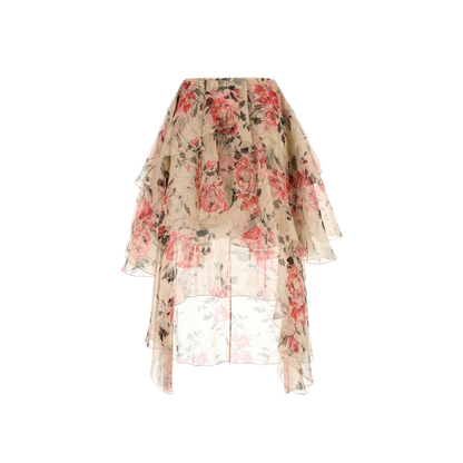 MAYFEYR - Loewe - Printed Silk Skirt - S540Y08XBEMULTICOLOR