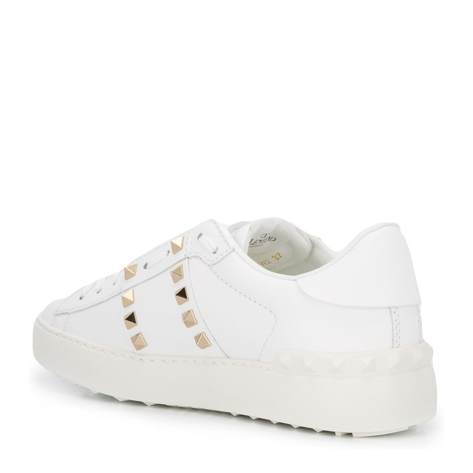 Untitled Open Sneaker in White