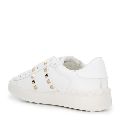 Untitled Open Sneaker in White