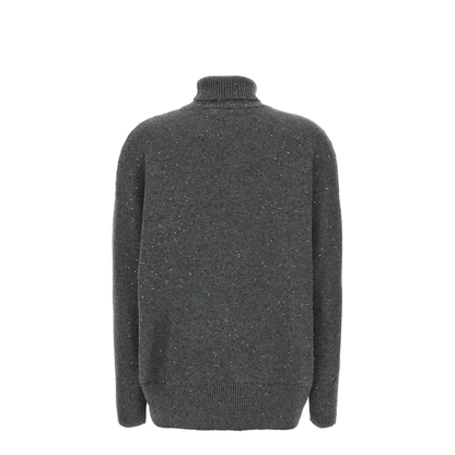 Cashmere And Silk Turtleneck Sweater