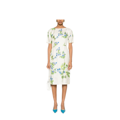 MAYFEYR - Prada - Floral-Print Twill Dress - P3L96RSOOO14NZF0K74