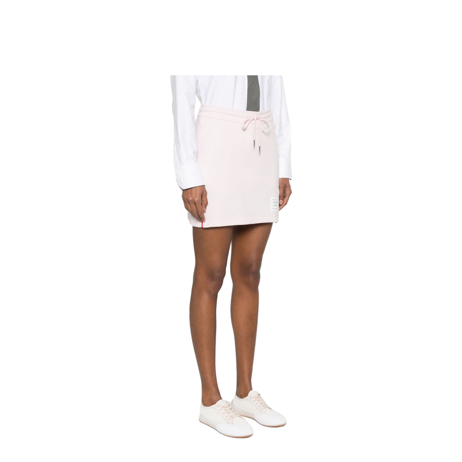 Classic 4-Bar Jersey Mini Skirt