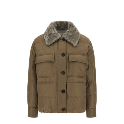 Monile sherling down jacket