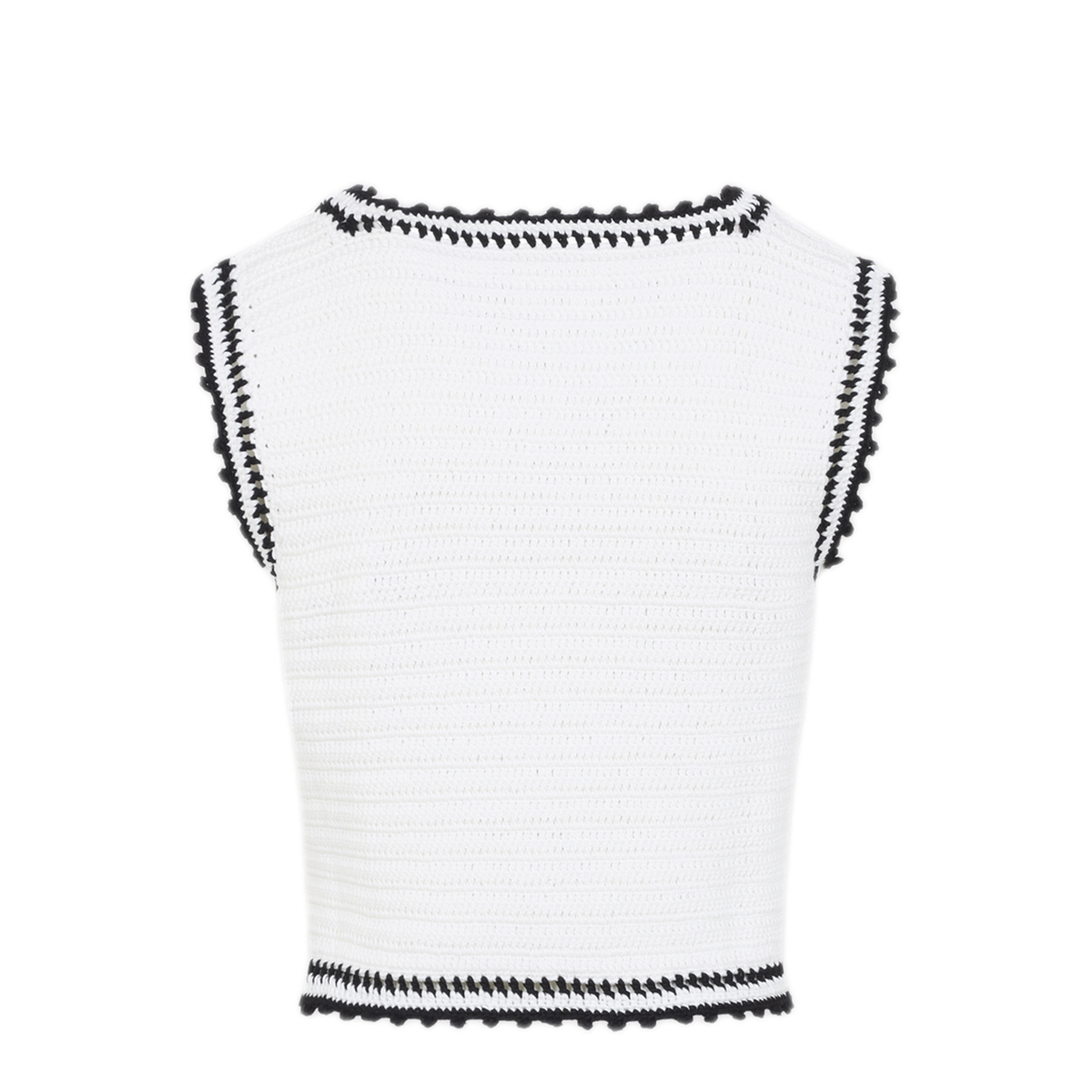 MAYFEYR - Celine - Crochet Cotton Top - RX0L63I5901BC