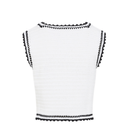 MAYFEYR - Celine - Crochet Cotton Top - RX0L63I5901BC