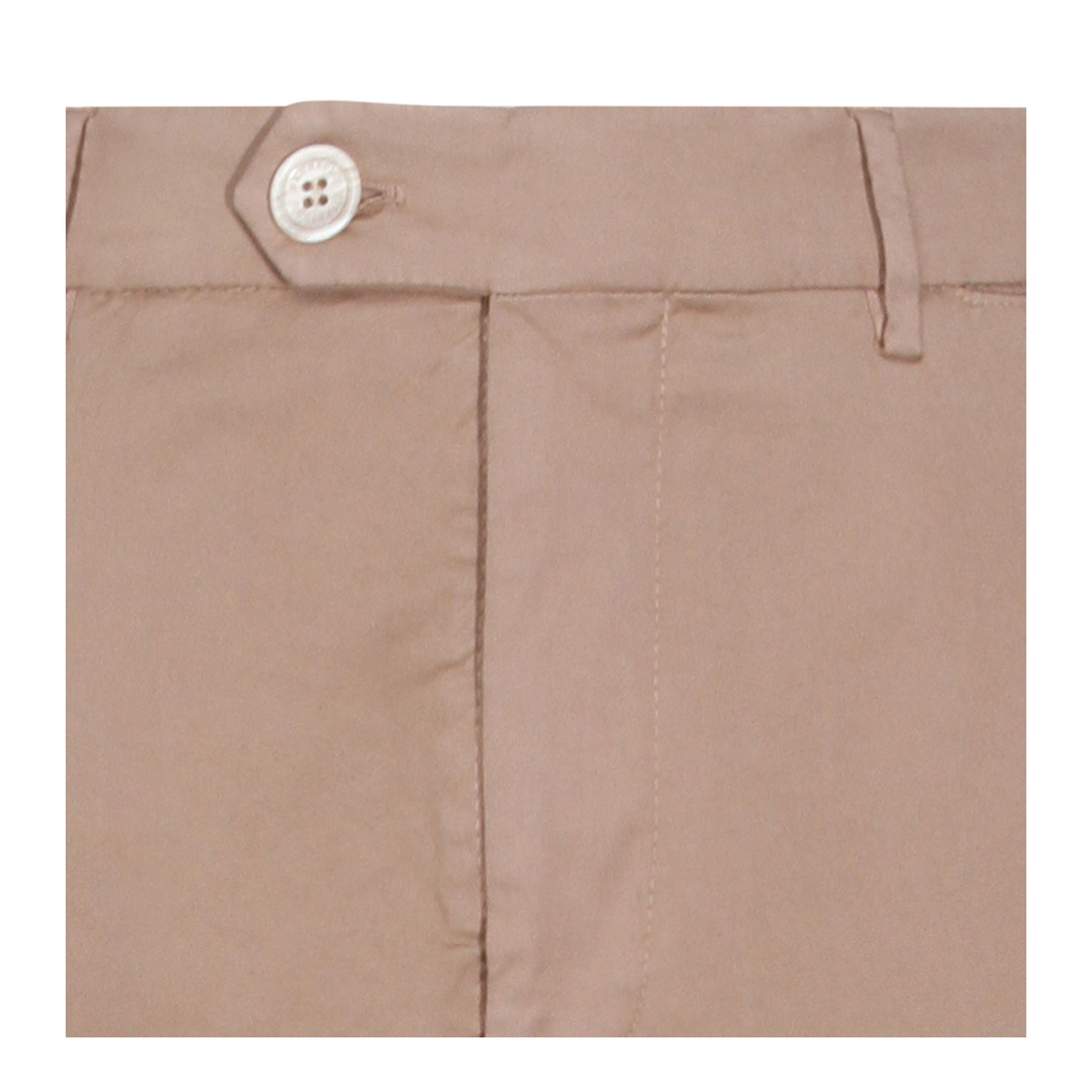 Cotton Pants Dark Beige