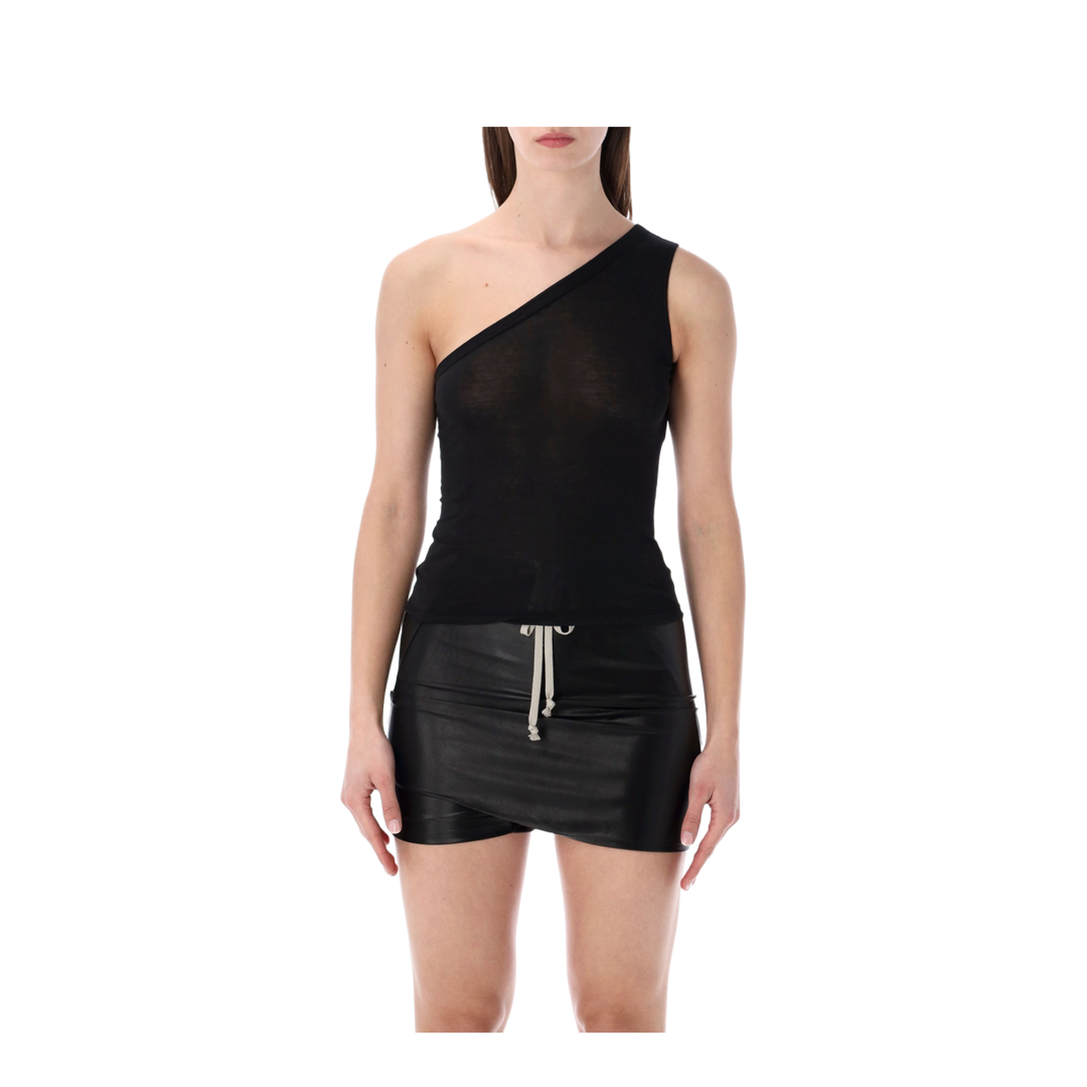 MAYFEYR - Rick Owens - Heart-Shaped Glove Bodysuit Black - DS01F4114BH09