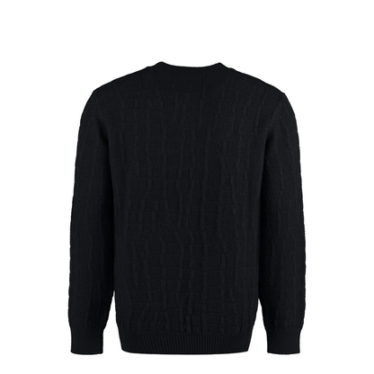 Crew-Neck Wool Sweater
