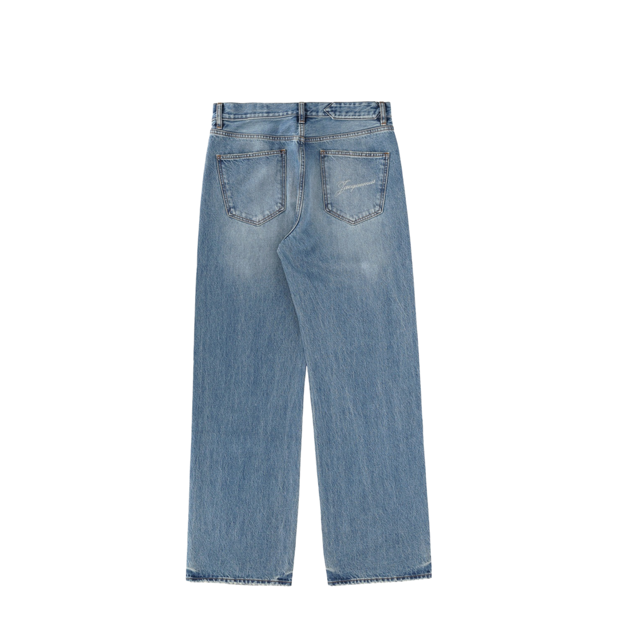 Straight de-Nîmes Denim Pants