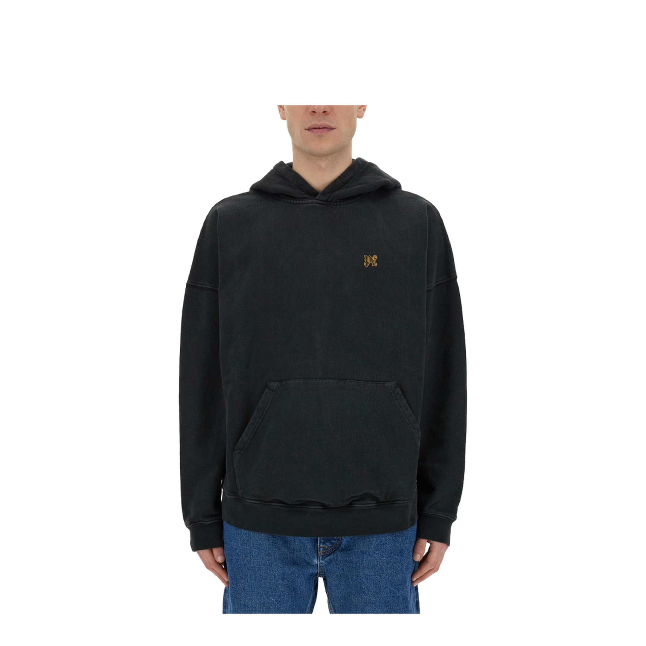 Burning Monogram Print Sweatshirt