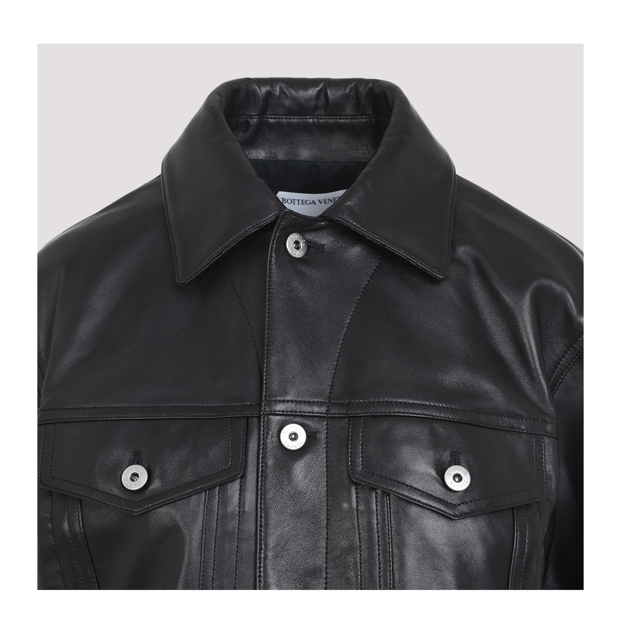 MAYFEYR - Bottega Veneta - Leather Jacket - 857932V61D0