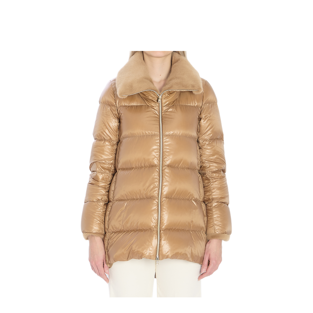 MAYFEYR - Herno - Light Puffer With Collar Ecofur - PI002140D12017Z2157