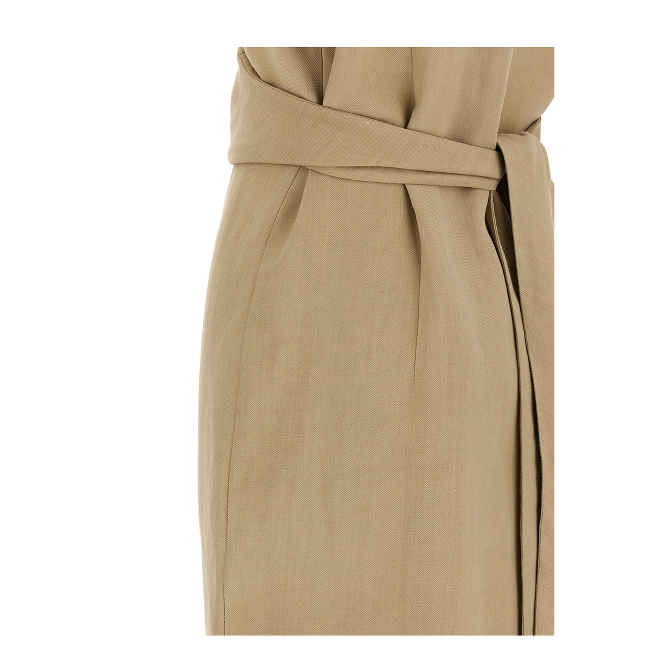 Wrap Dress Beige