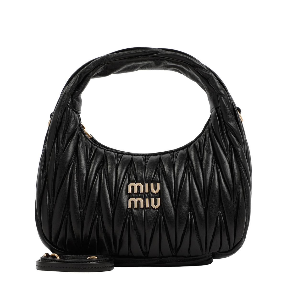 Wander Matelass Nappa Leather Hobo Bag