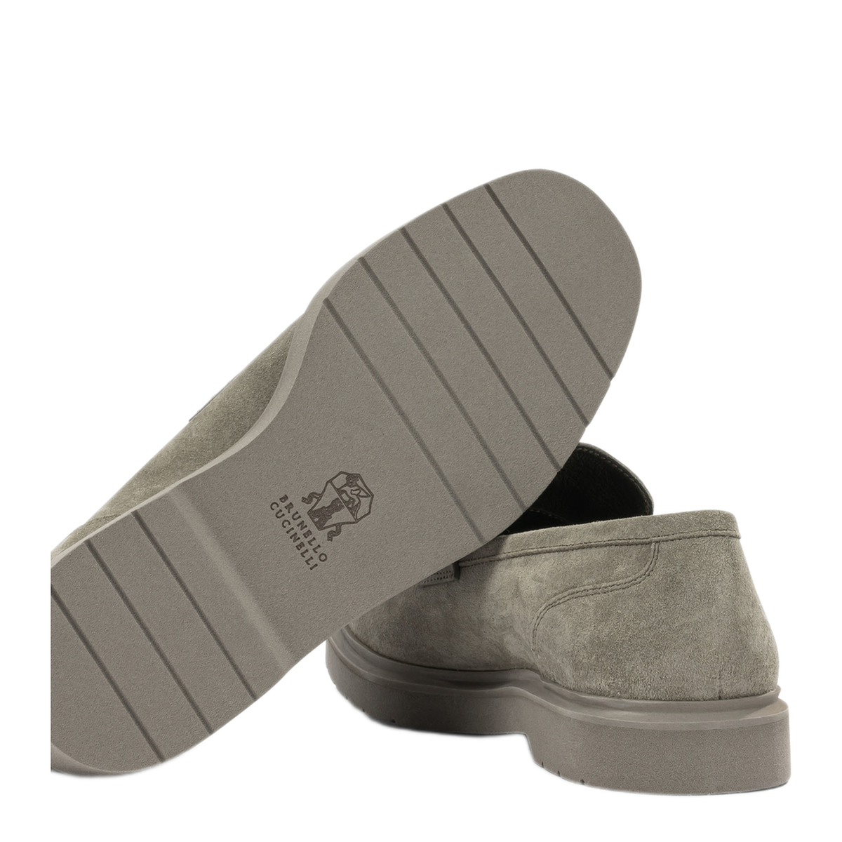 MAYFEYR - Brunello Cucinelli - Suede Loafers With Charm - MZSFG2370C8850X