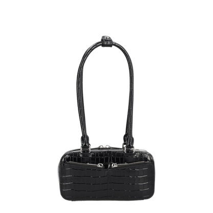 MAYFEYR - Self Portrait - Bag With Crocodile Effect - RS26306BBLACK