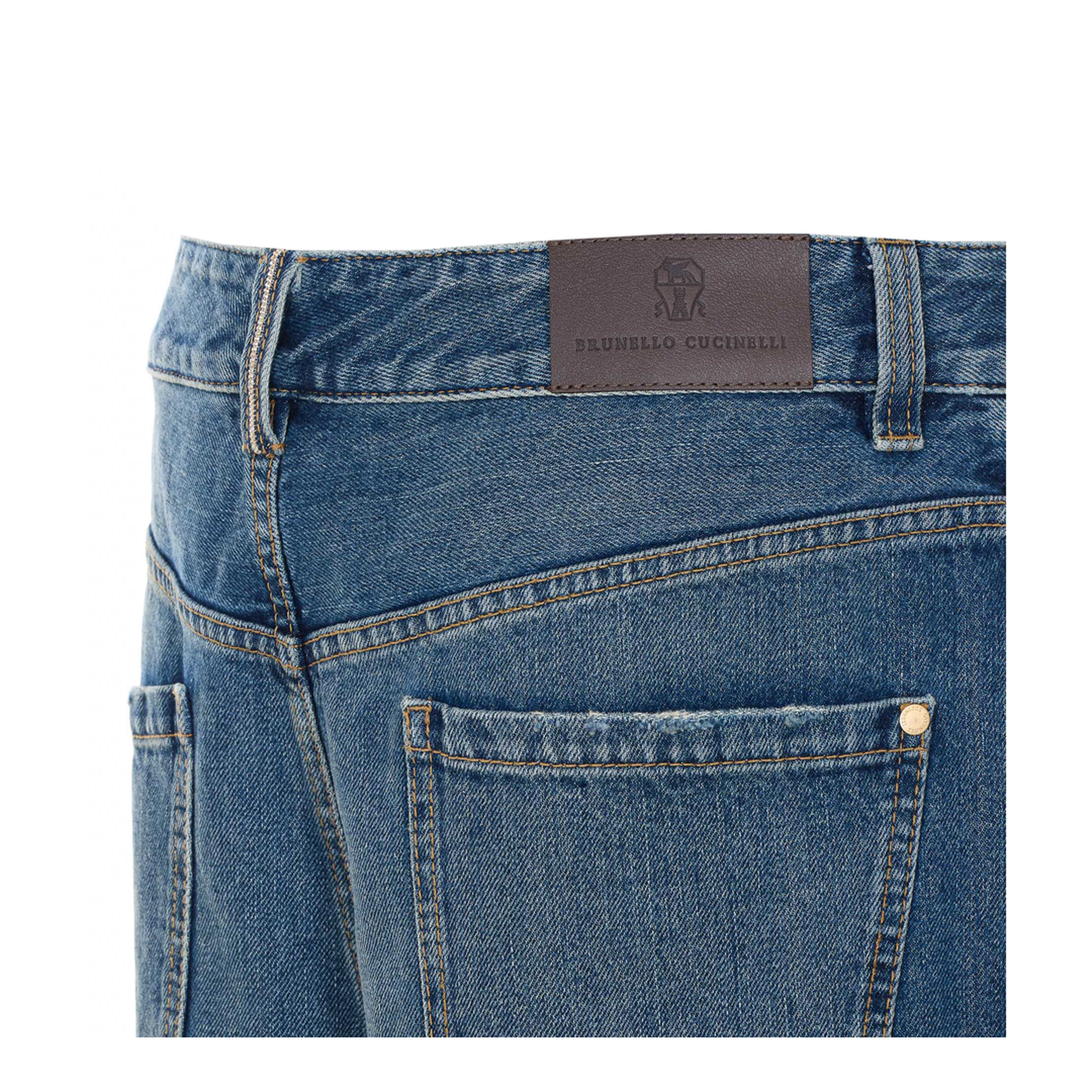 Contemporary Flare Jean Blue