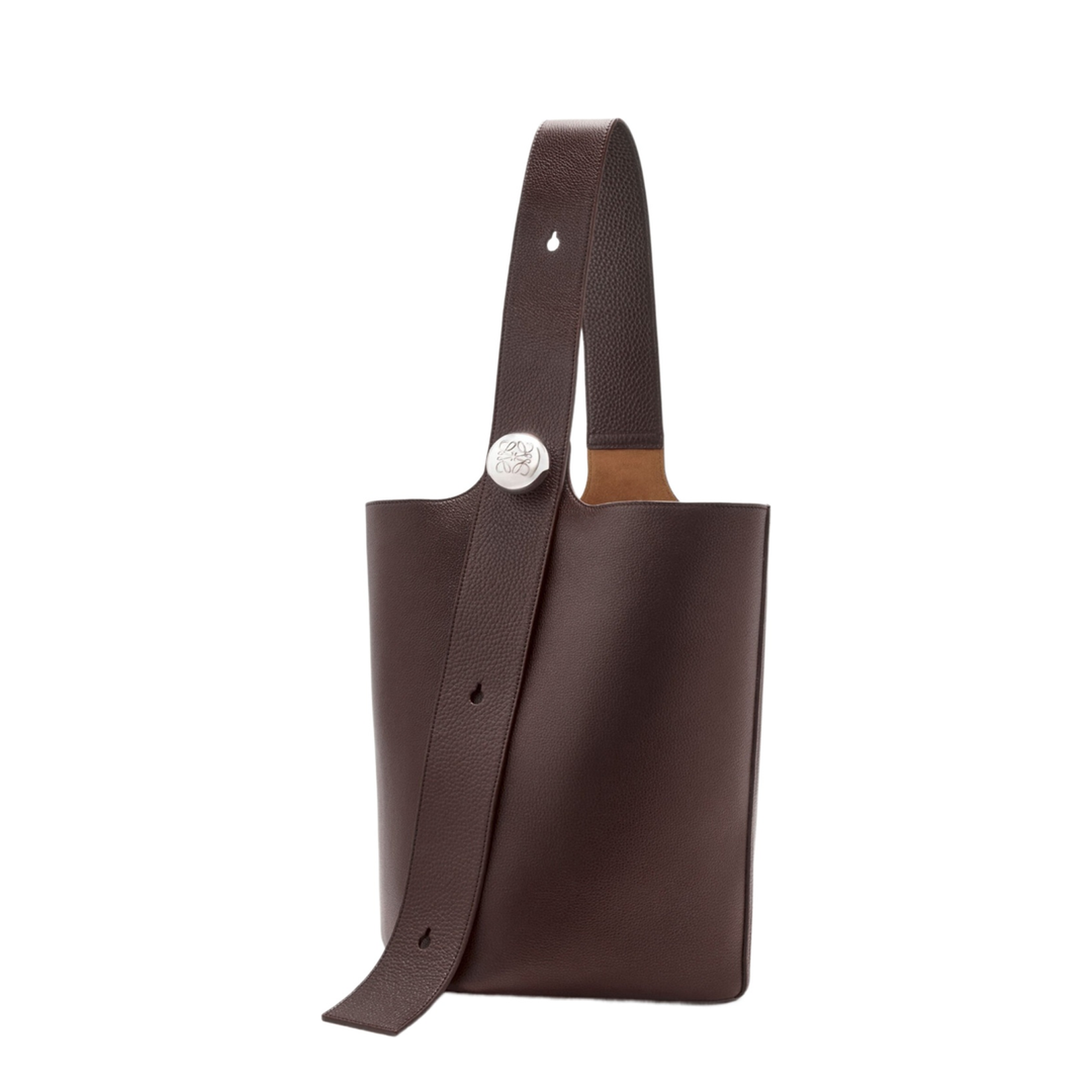 Large Leather Bucket Bag