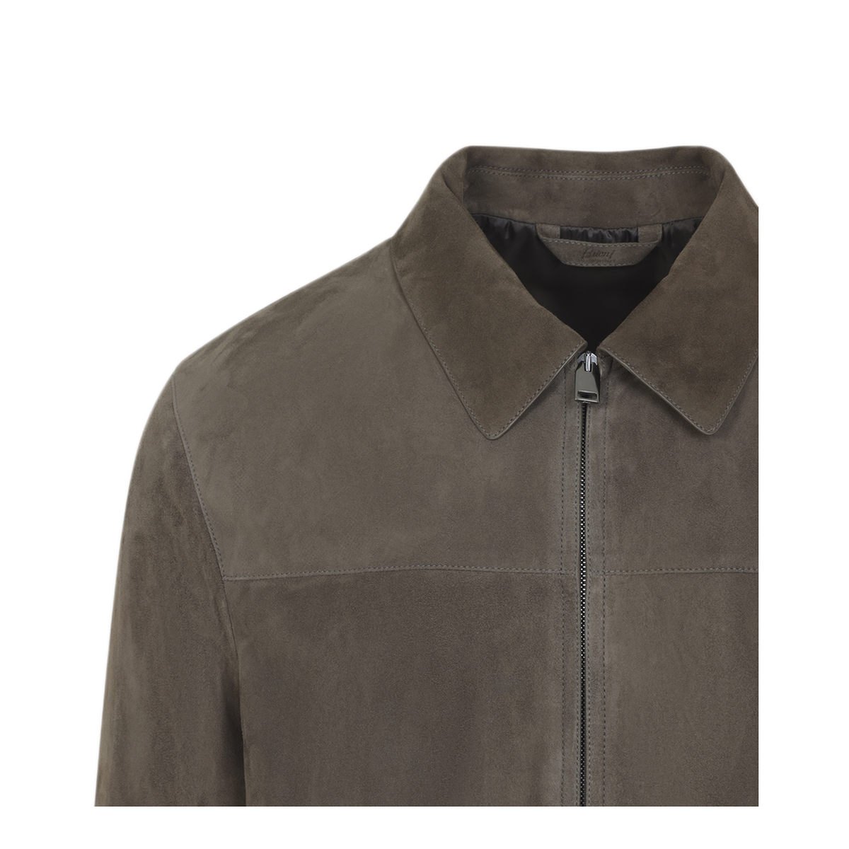 MAYFEYR - BRIONI - Shirt Collar Blouson - PLBV0LOE7092600