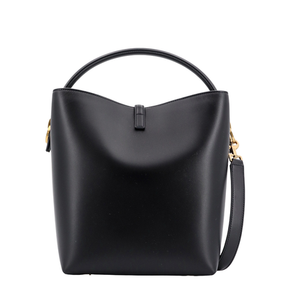Le 37 Small Leather Top Handle Bags - Black