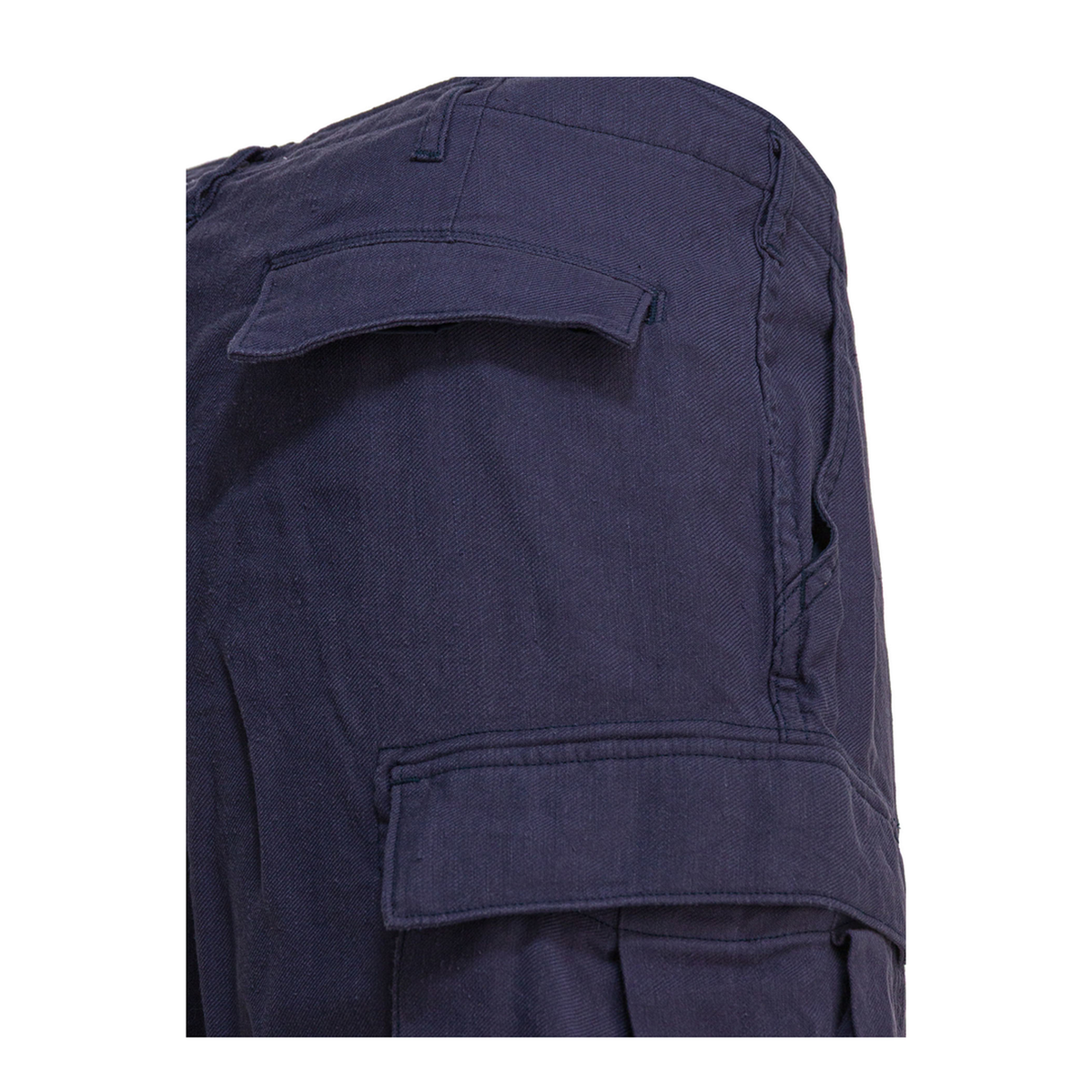 MAYFEYR - nonnative - Linen Cargo Shorts - NNP4622DKNAVY