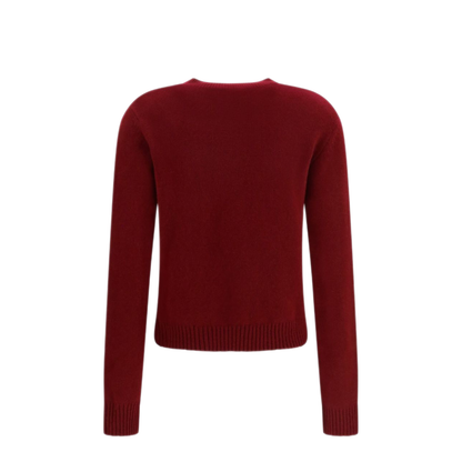MAYFEYR - Lisa Yang - Cashmere Crewneck Sweater Bordeaux - 2022117DU
