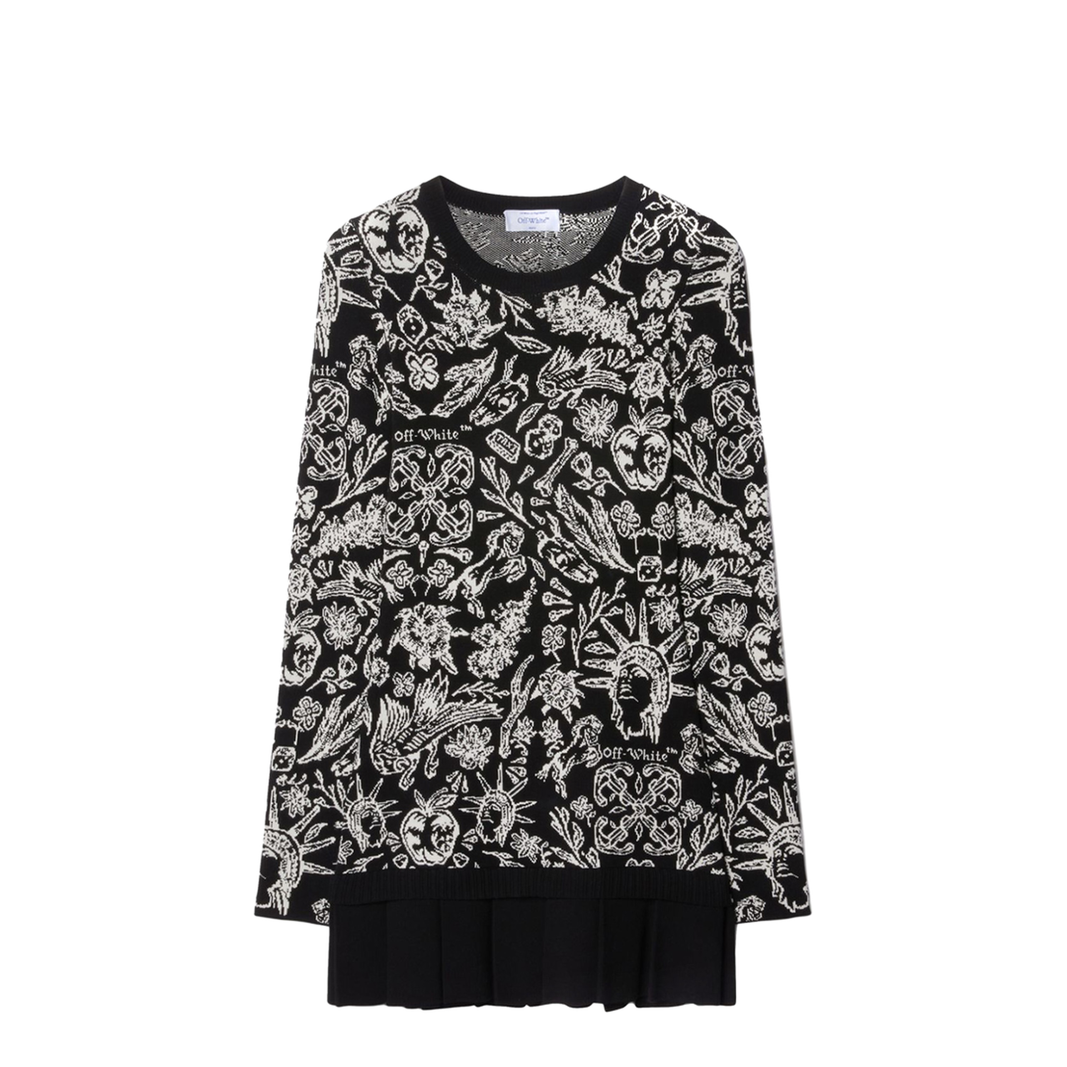Floral Sleeves Dress