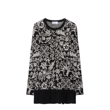 Floral Sleeves Dress