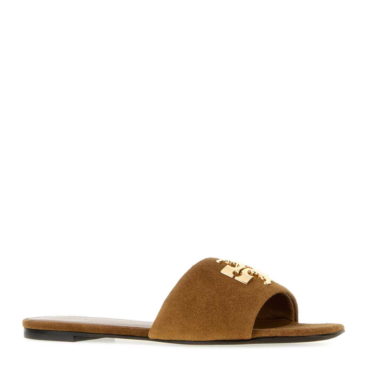 MAYFEYR - Tory Burch - Brown Suede Charlie Slippers - 188241223