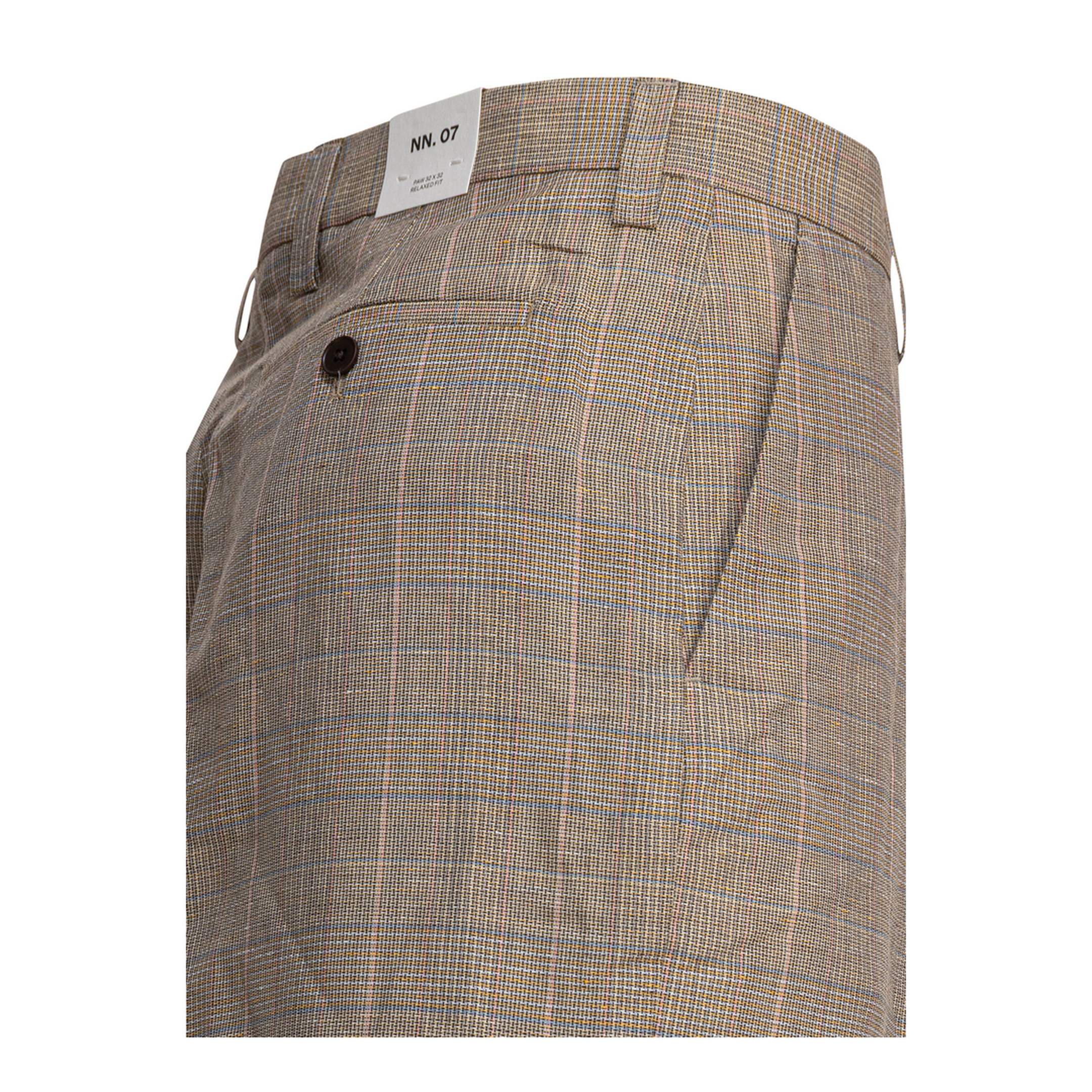 MAYFEYR - NN.07 - Paw Trousers - 2521918160PAW1918BROWNCHECK