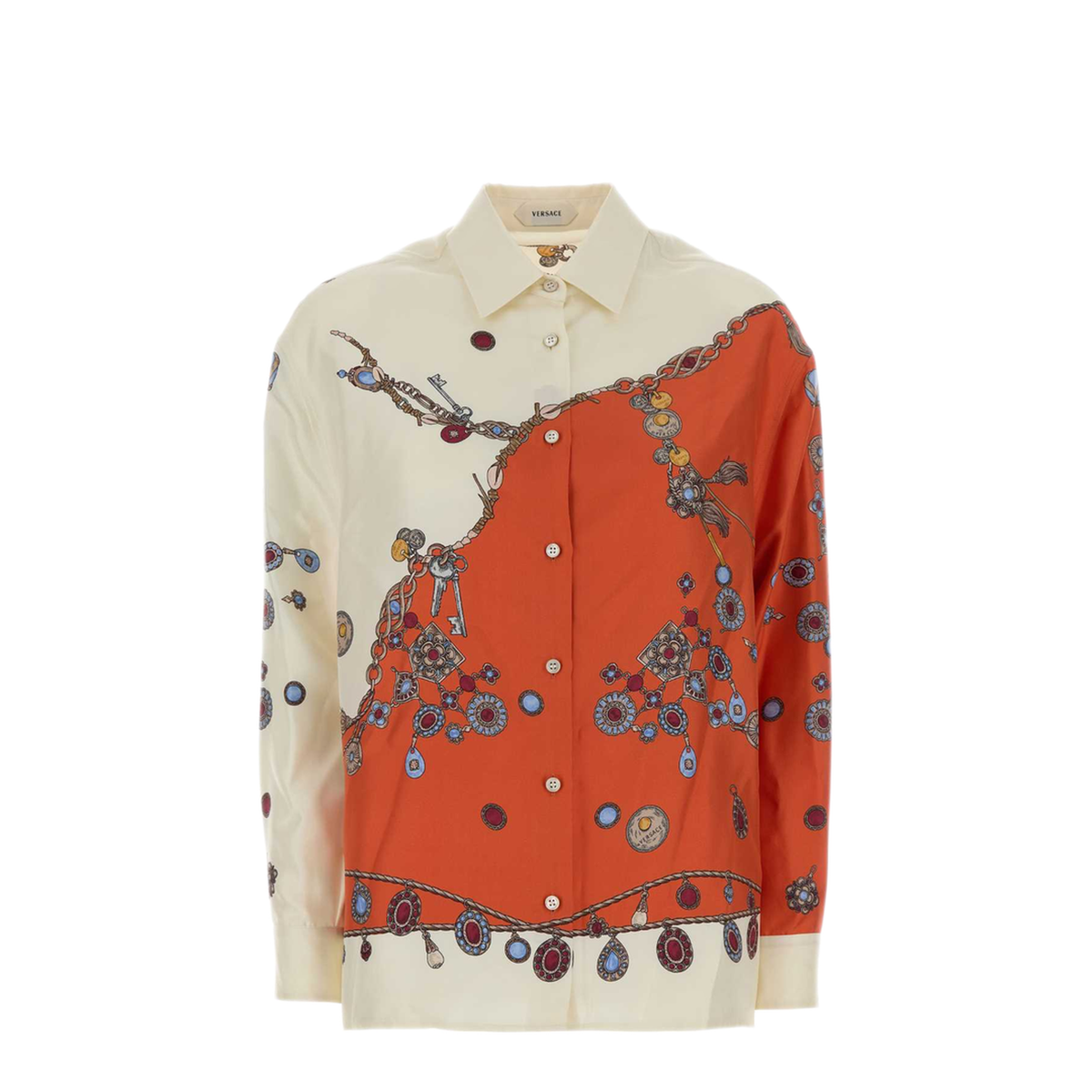 MAYFEYR - Versace - Stolen Jewels Print Shirt - 10256861A186825O360