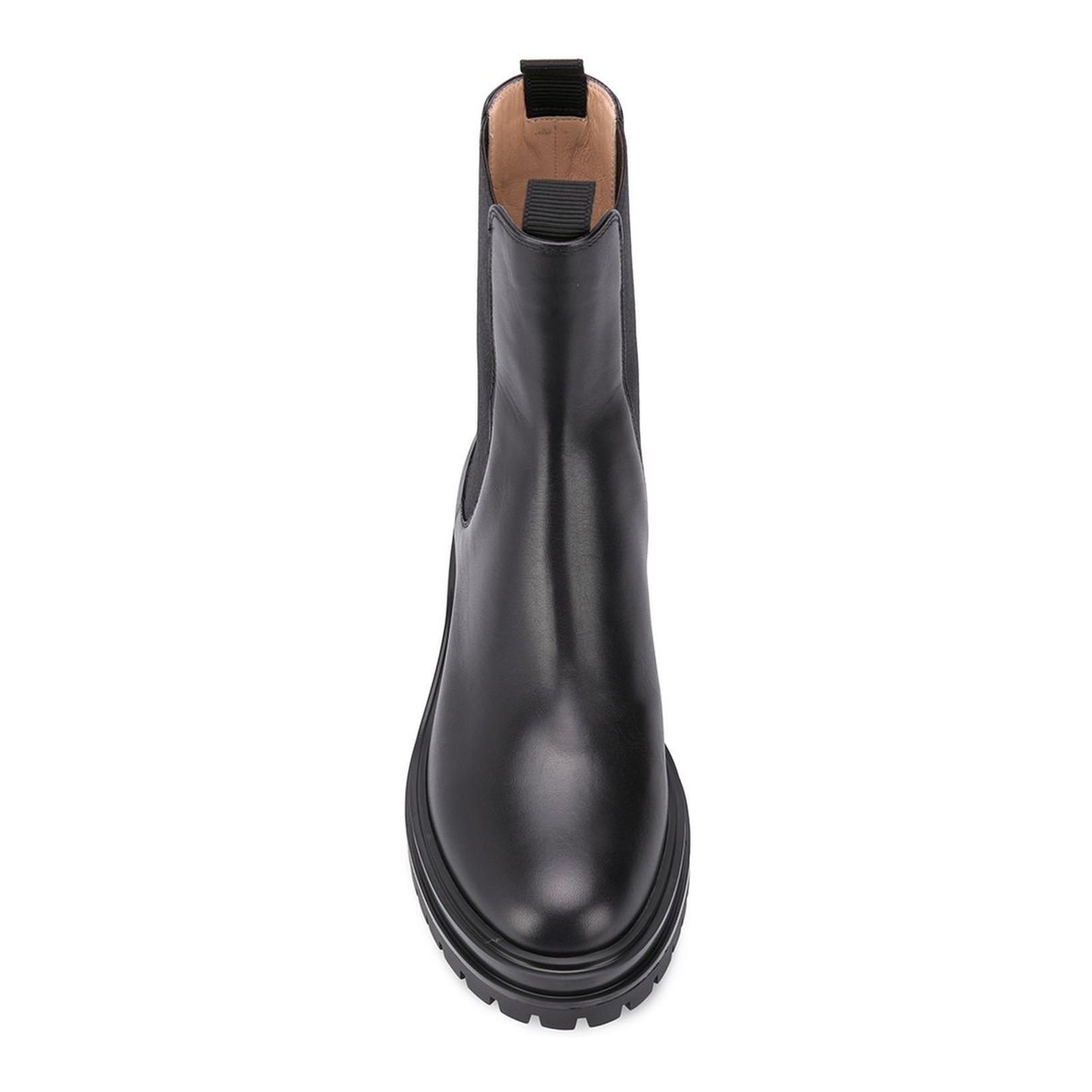 Leather Ankle Boots - Black