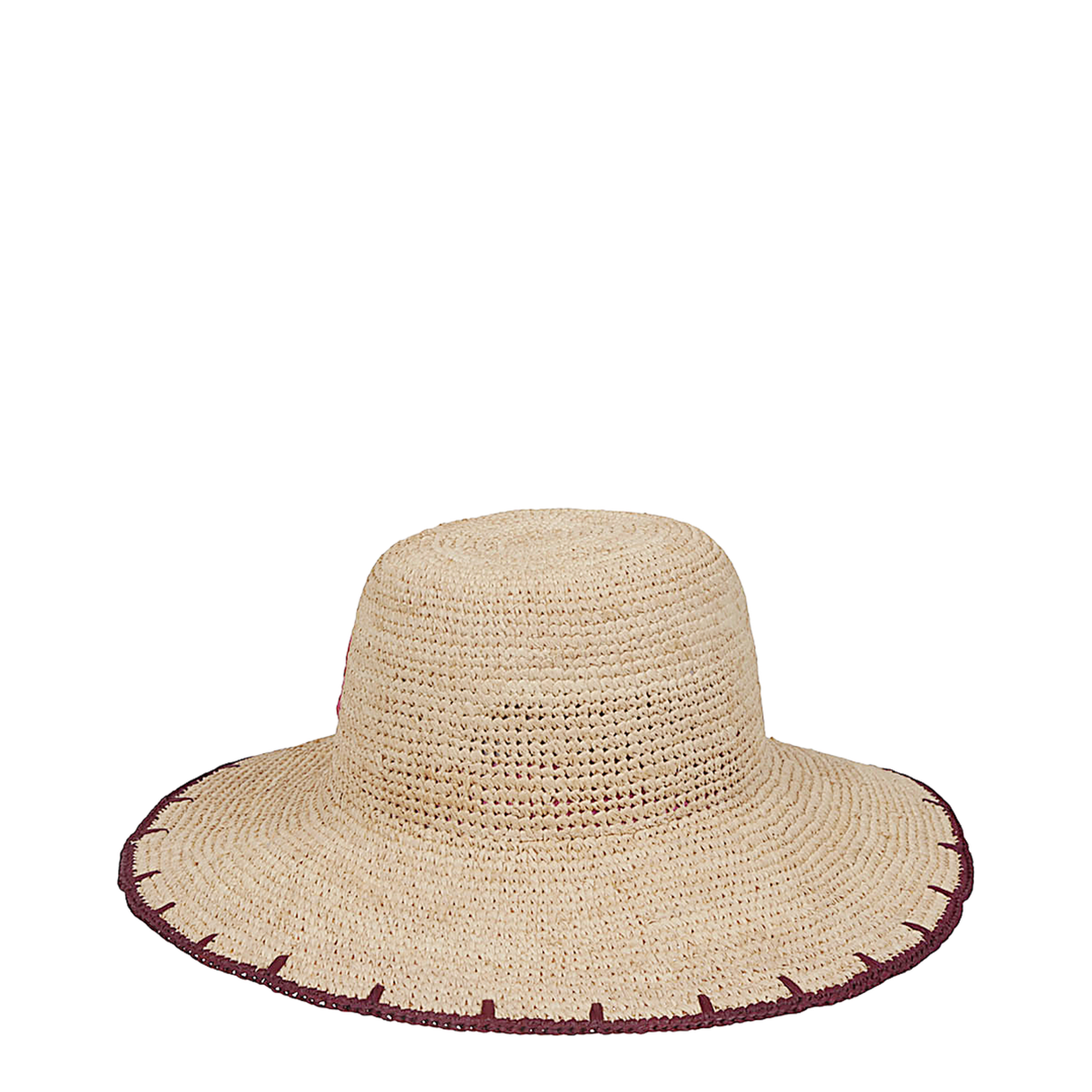 Paisley Straw Hat
