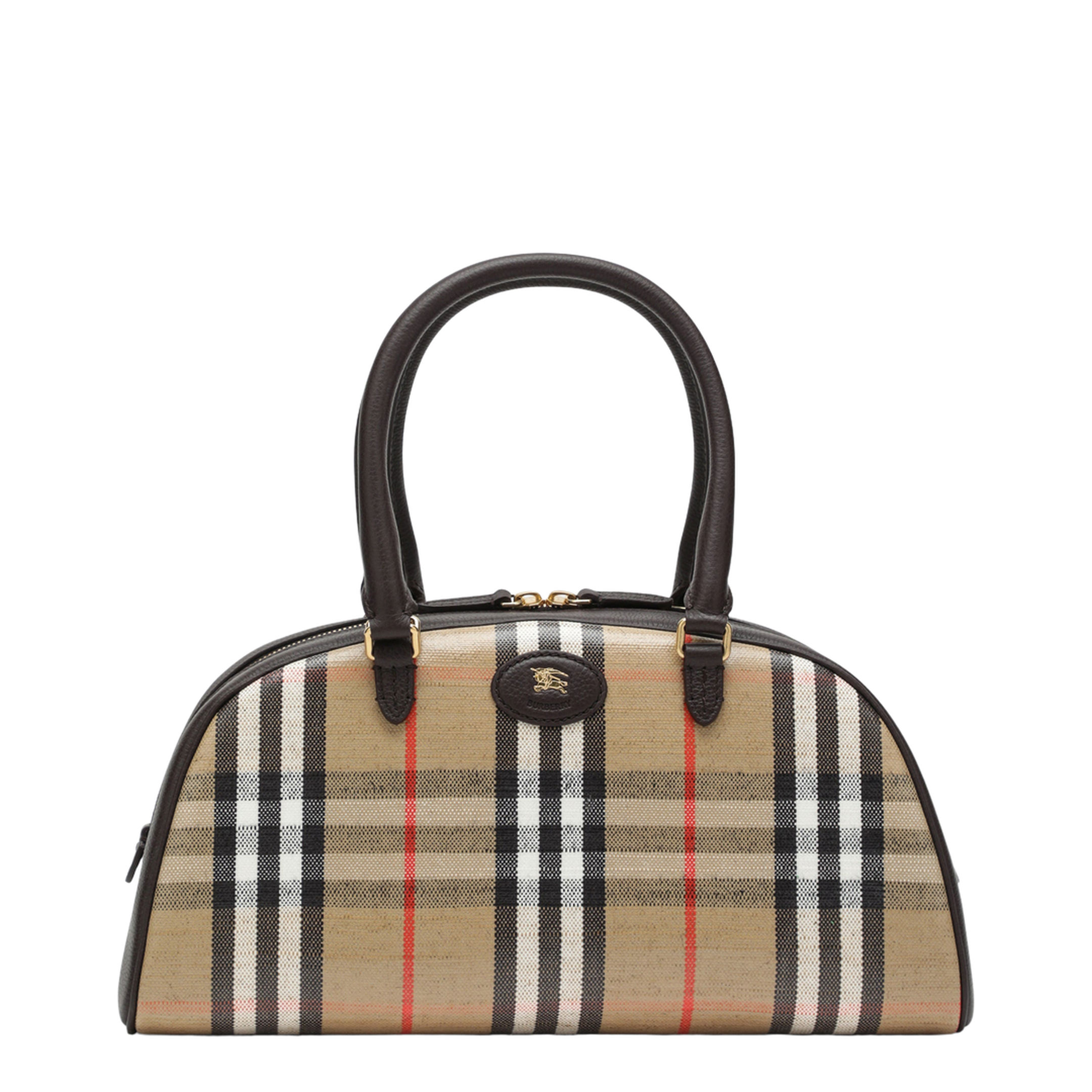 MAYFEYR - Burberry - Sand Highlands Check Bag - 8117522166995A2021