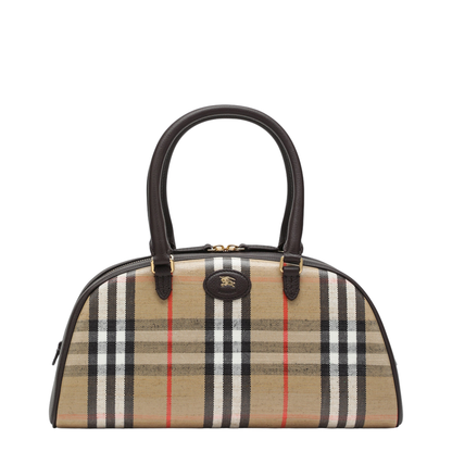 MAYFEYR - Burberry - Sand Highlands Check Bag - 8117522166995A2021