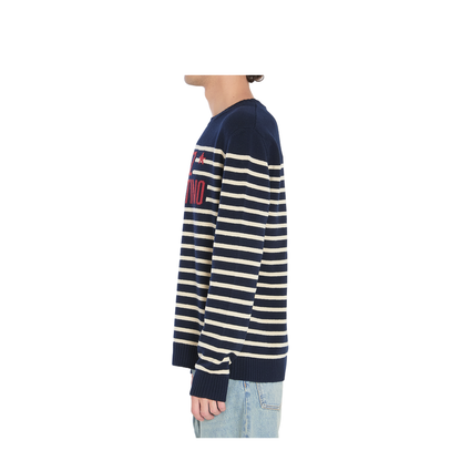 Men's Striped Wool Sweater
