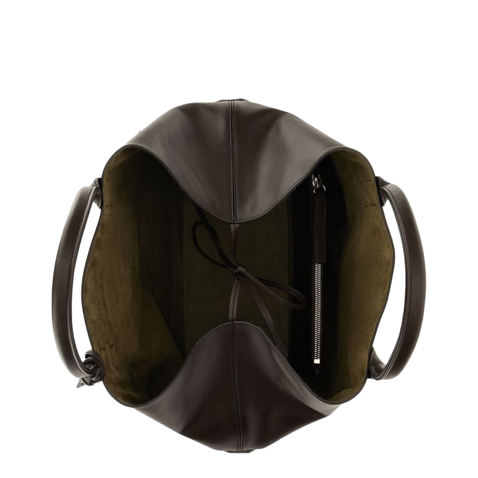 Script Shopping Bag Medium Brown