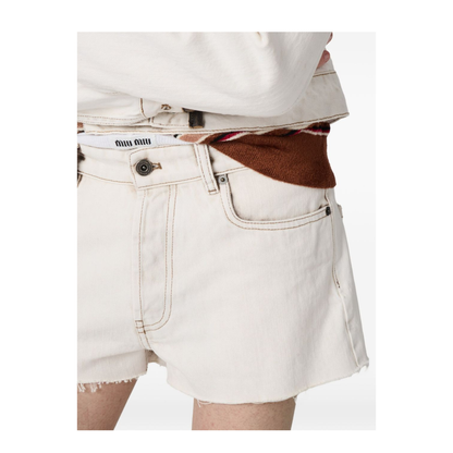 MAYFEYR - Miu Miu - Shorts - GWP602183TF0009