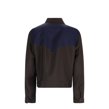 Men's Zipped Jacket Brown