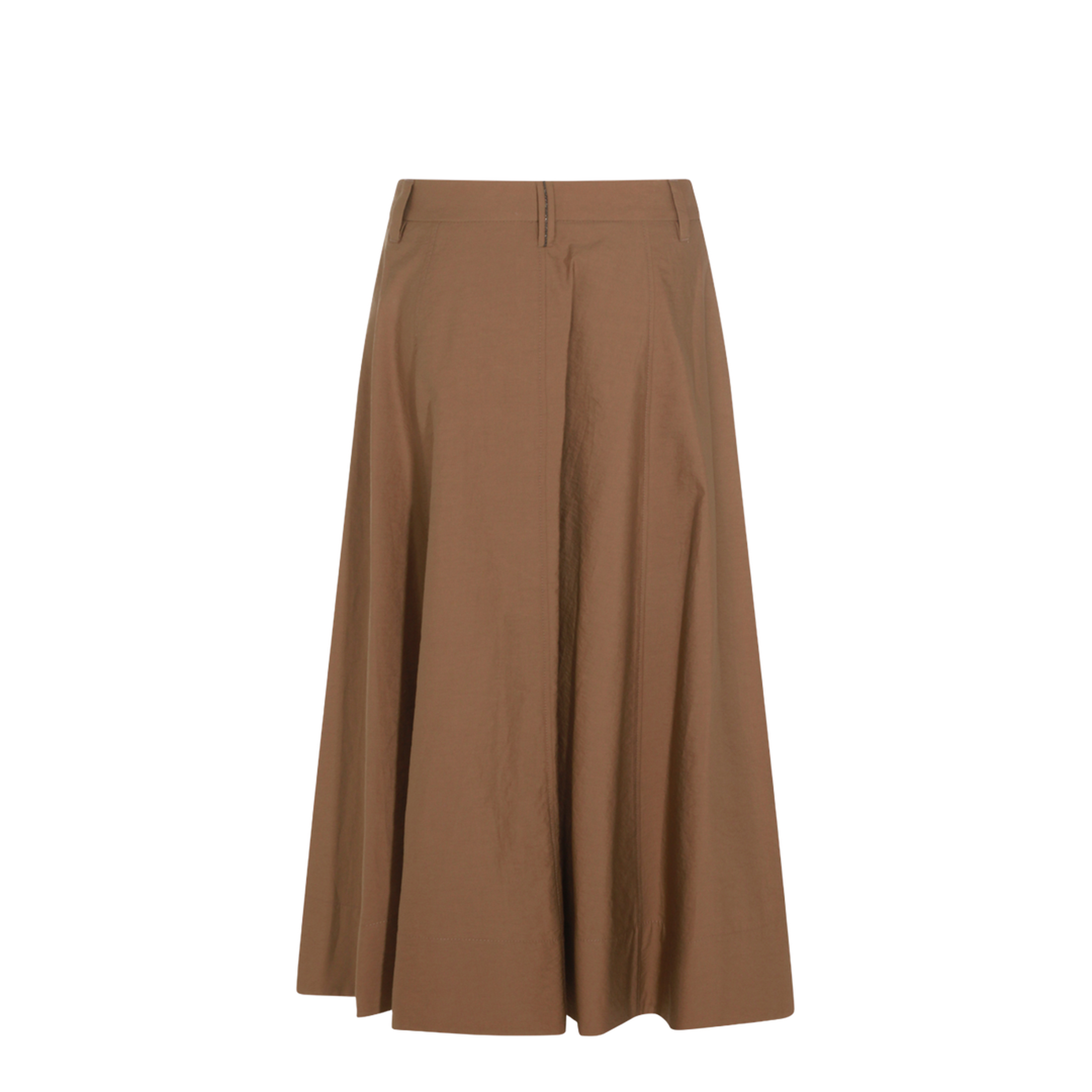 Women's Cotton Skirt Brown