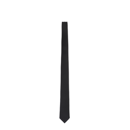 MAYFEYR - Balenciaga - Tie In Black Wool Silk Blend - A0097W4H2B41000