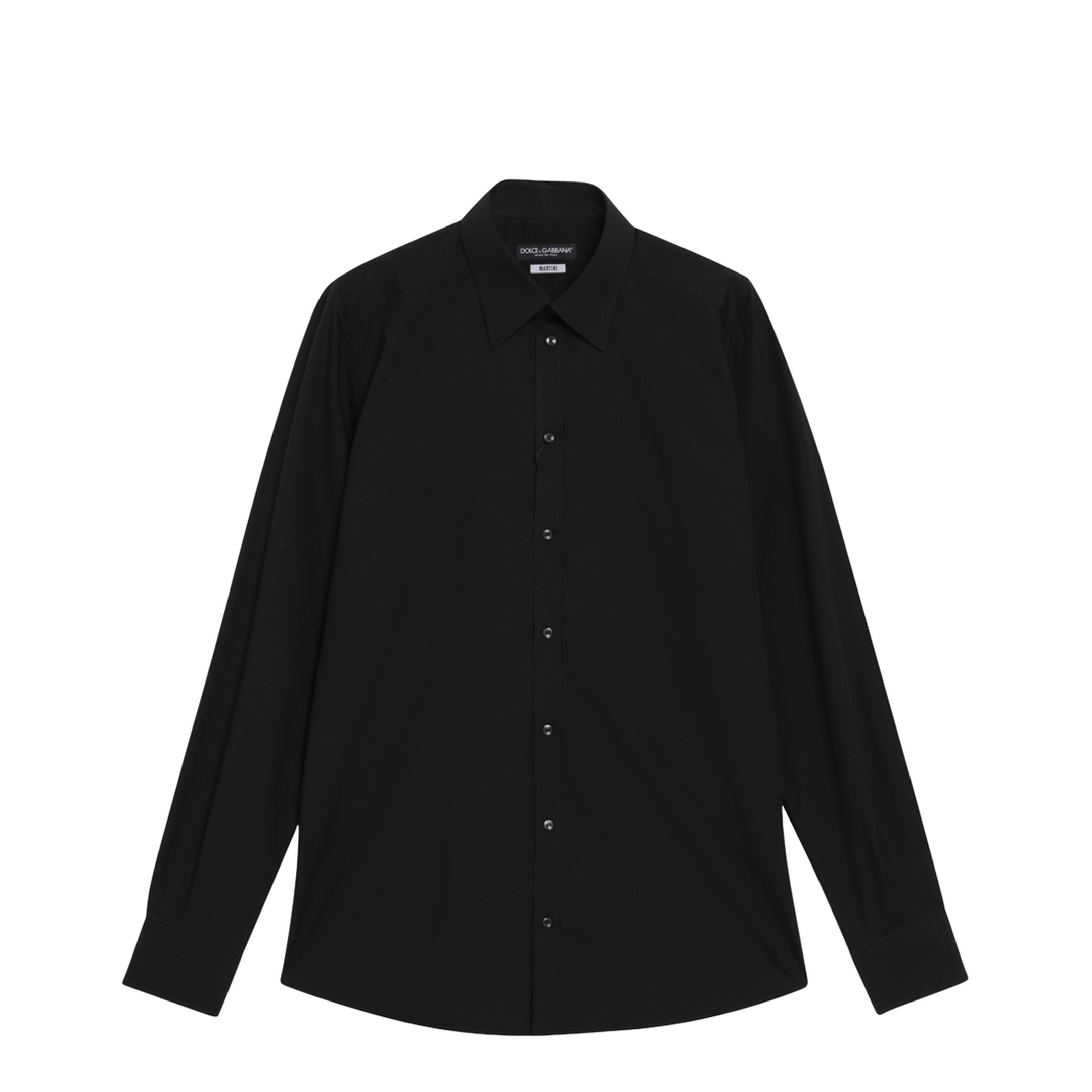 MAYFEYR - Dolce & Gabbana - Black Cotton Shirt - G5ML1TFU5T9N0000