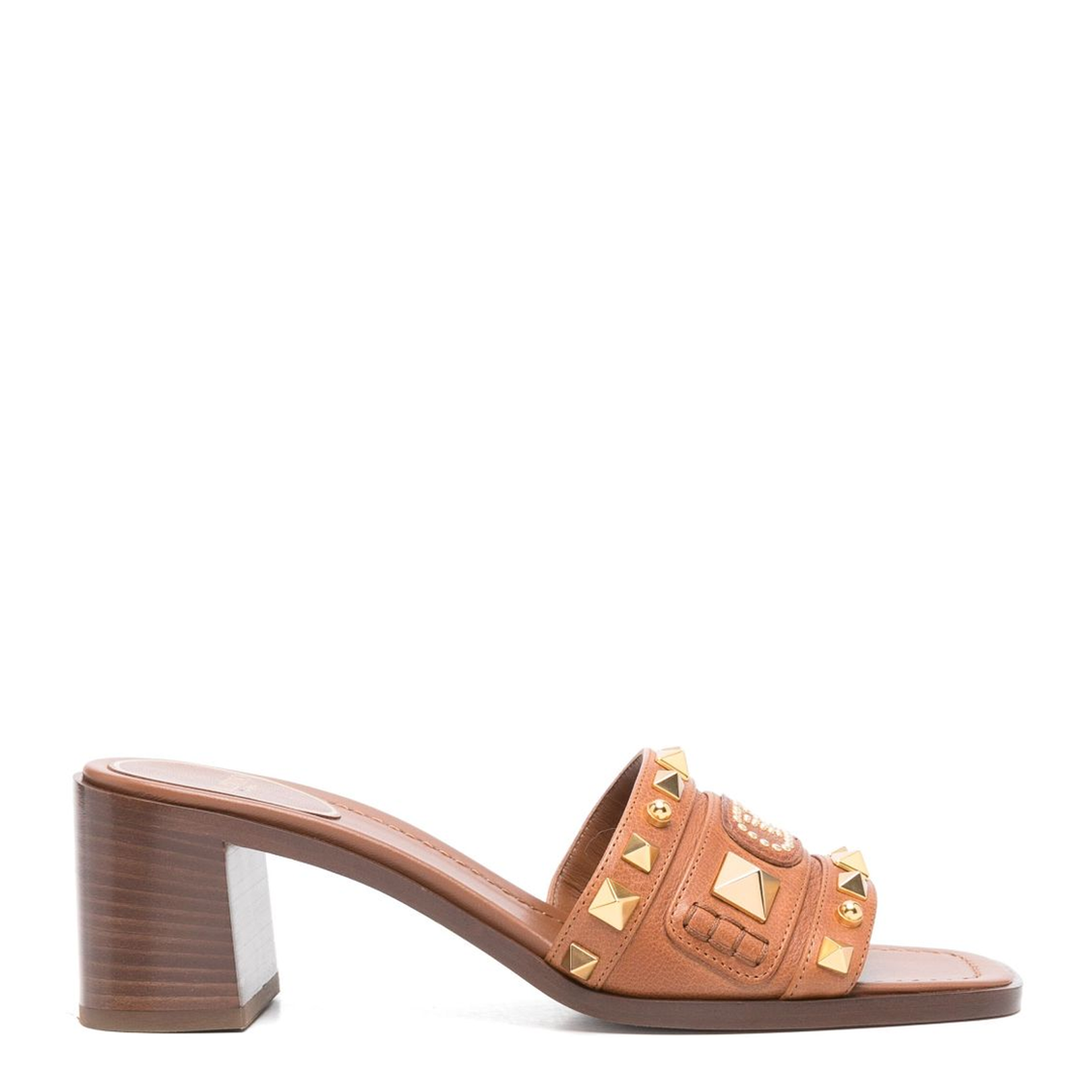 Plaster Caster Leather Mules