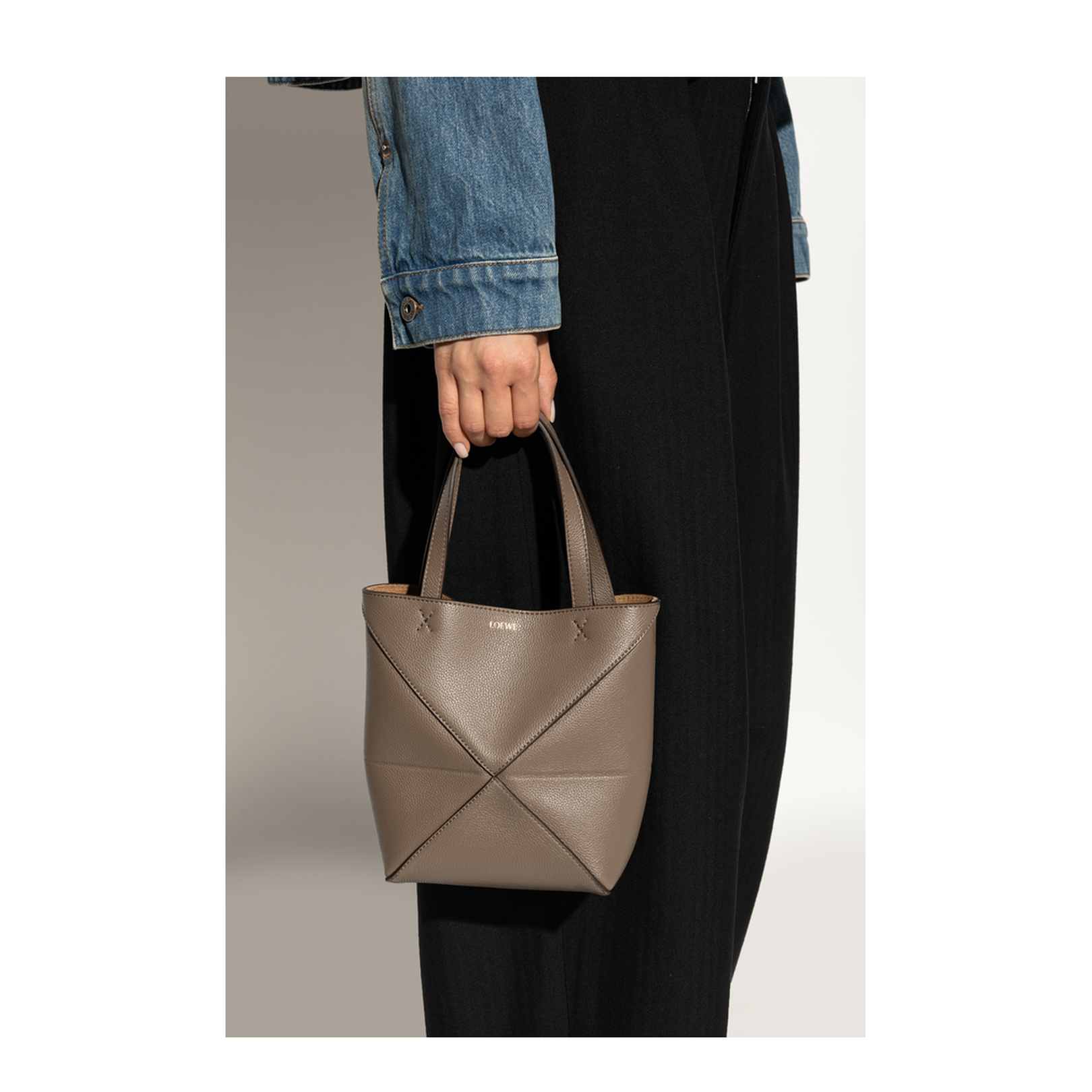 Puzzle Fold Mini Handbag
