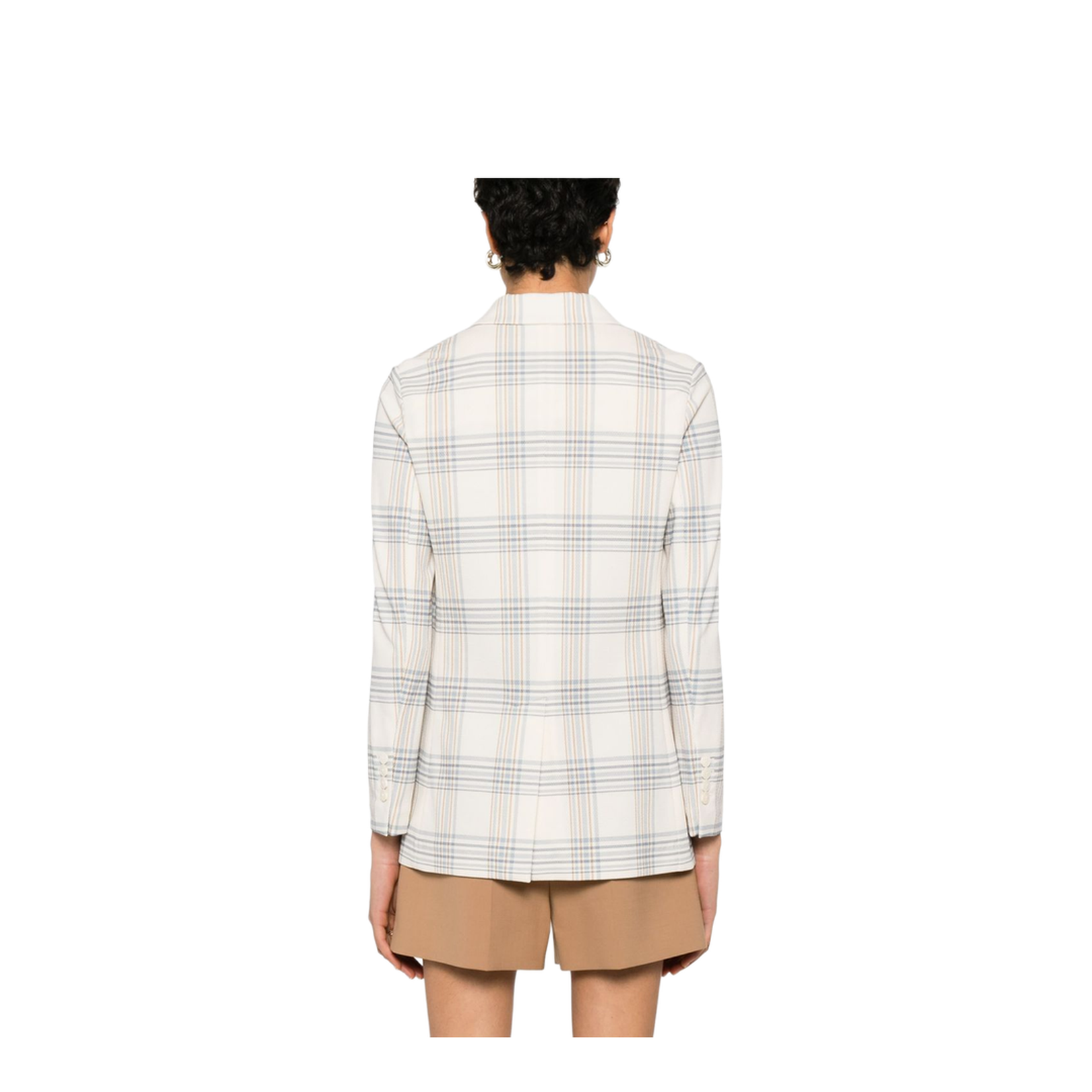 Cotton Double-Breasted Jacket