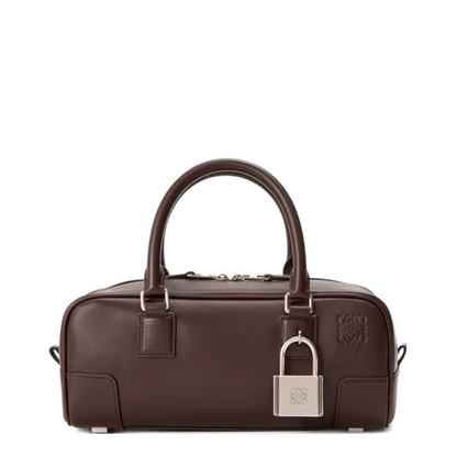 Amazona 23 Cropped Leather Shoulder Bag - Brown