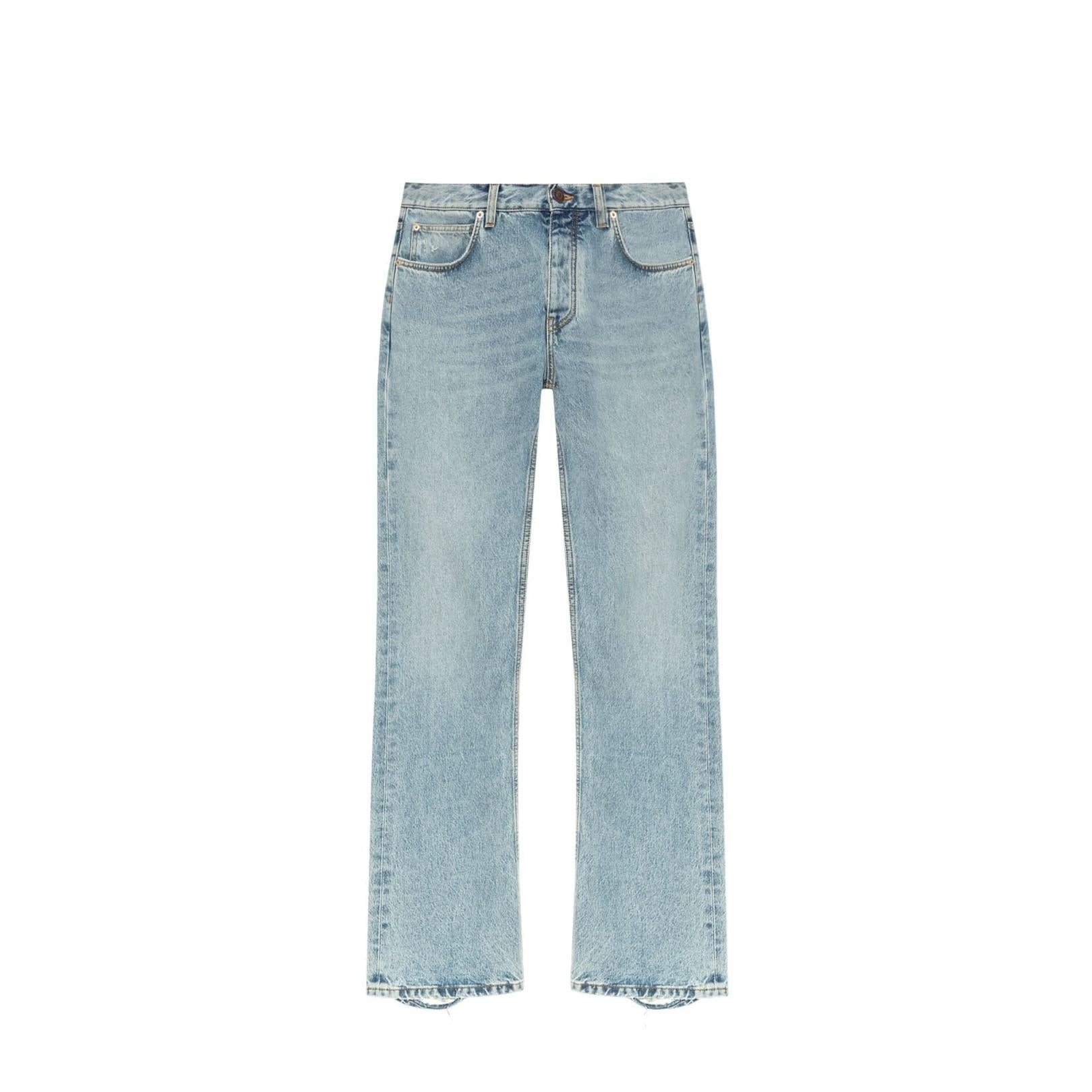 Balenciaga Trousers Clear Blue