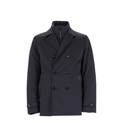 MAYFEYR - MOORER - Blue Trench Coat - MOUGI200339TEPA025U0497