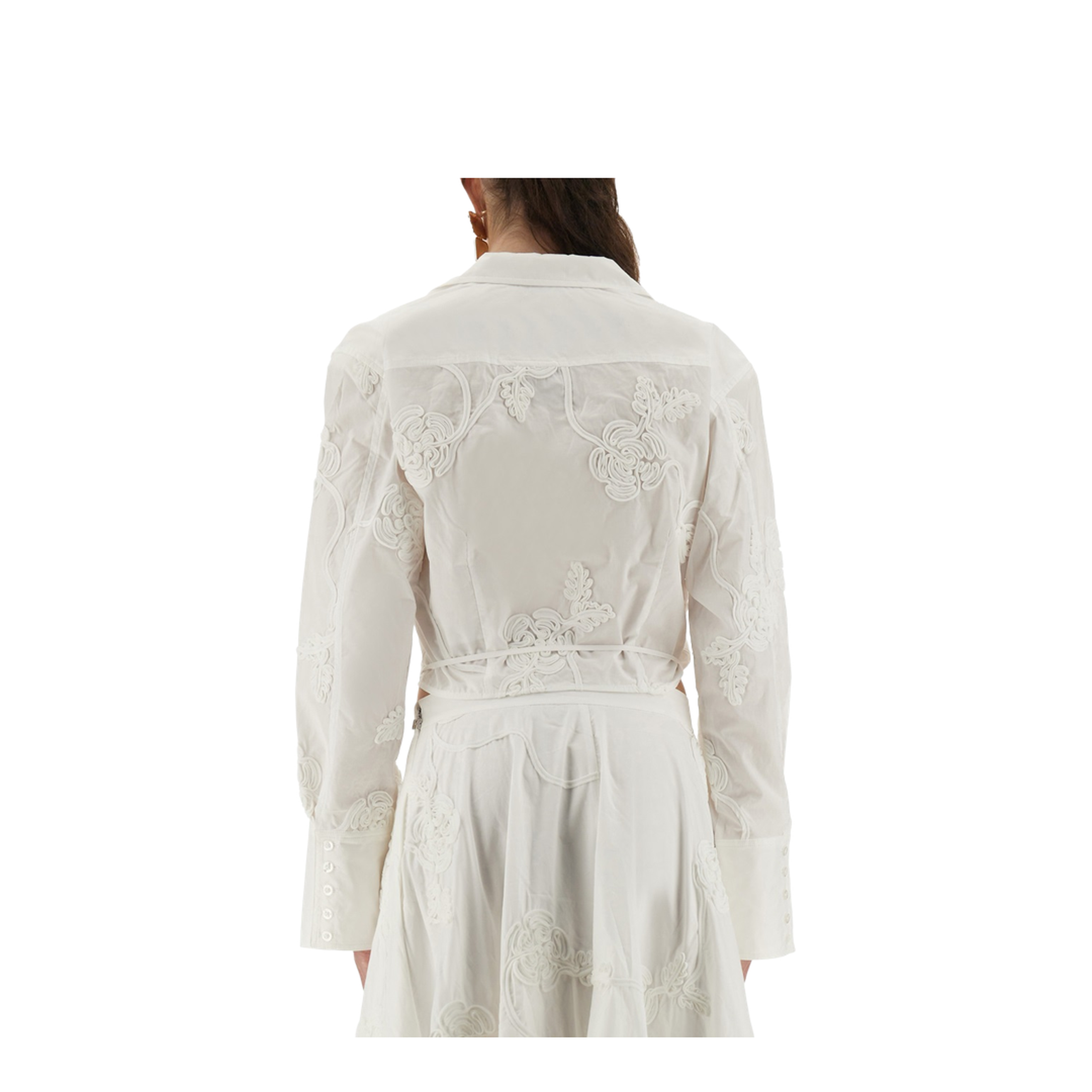 Wrap-Around Shirt Top