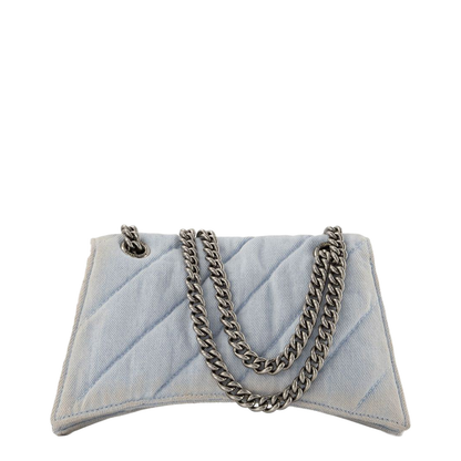Denim Crush Shoulder Bag